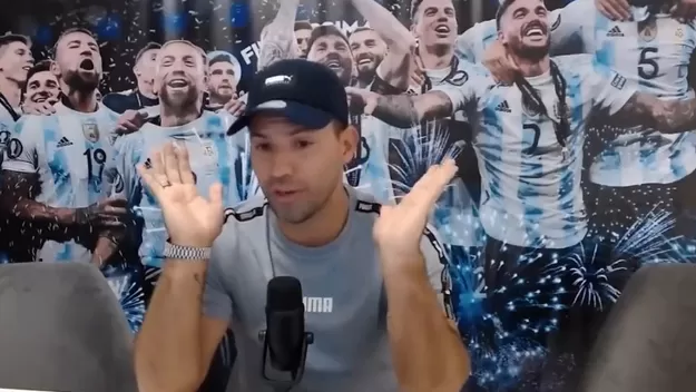 La pelea continua: 'Kun' Aguero revela audio de Canelo Álvarez
