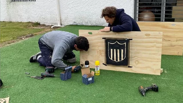 Peñarol: Diego Forlán prepara su vuelta a los entrenamientos como carpintero