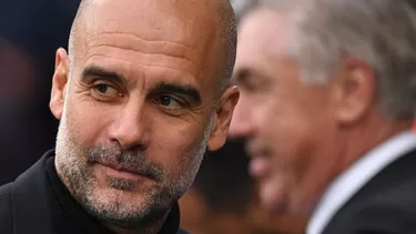 Pep Guardiola se pronunció sobre el cruce ante Champions League. | Foto: AFP