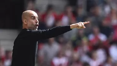 Pep Guardiola. Foto: AFP