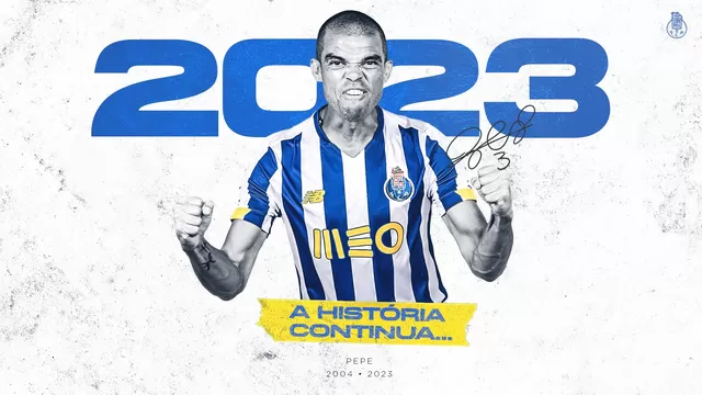Pepe tiene 37 años | Foto: Porto.