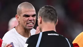 Pepe se queja del arbitraje: "Después de lo que vi hoy, le pueden dar ya el título a Argentina"