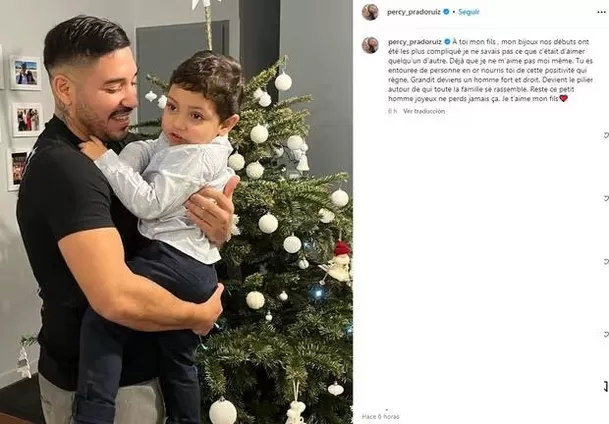 Percy Prado dejó alarmantes mensajes en su cuenta de Instagram. | Fuente: @percy_pradoruiz