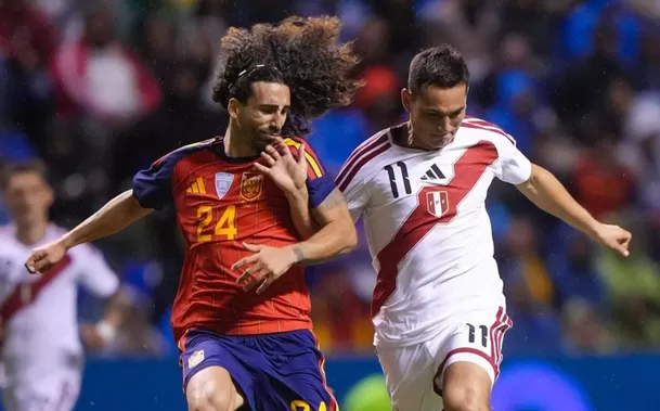 Perú enfrentó a España en junio último antes del Mundial 2026. (Foto: Europa Press) Perú enfrentó a España en junio último antes del Mundial 2026. (Foto: Europa Press)