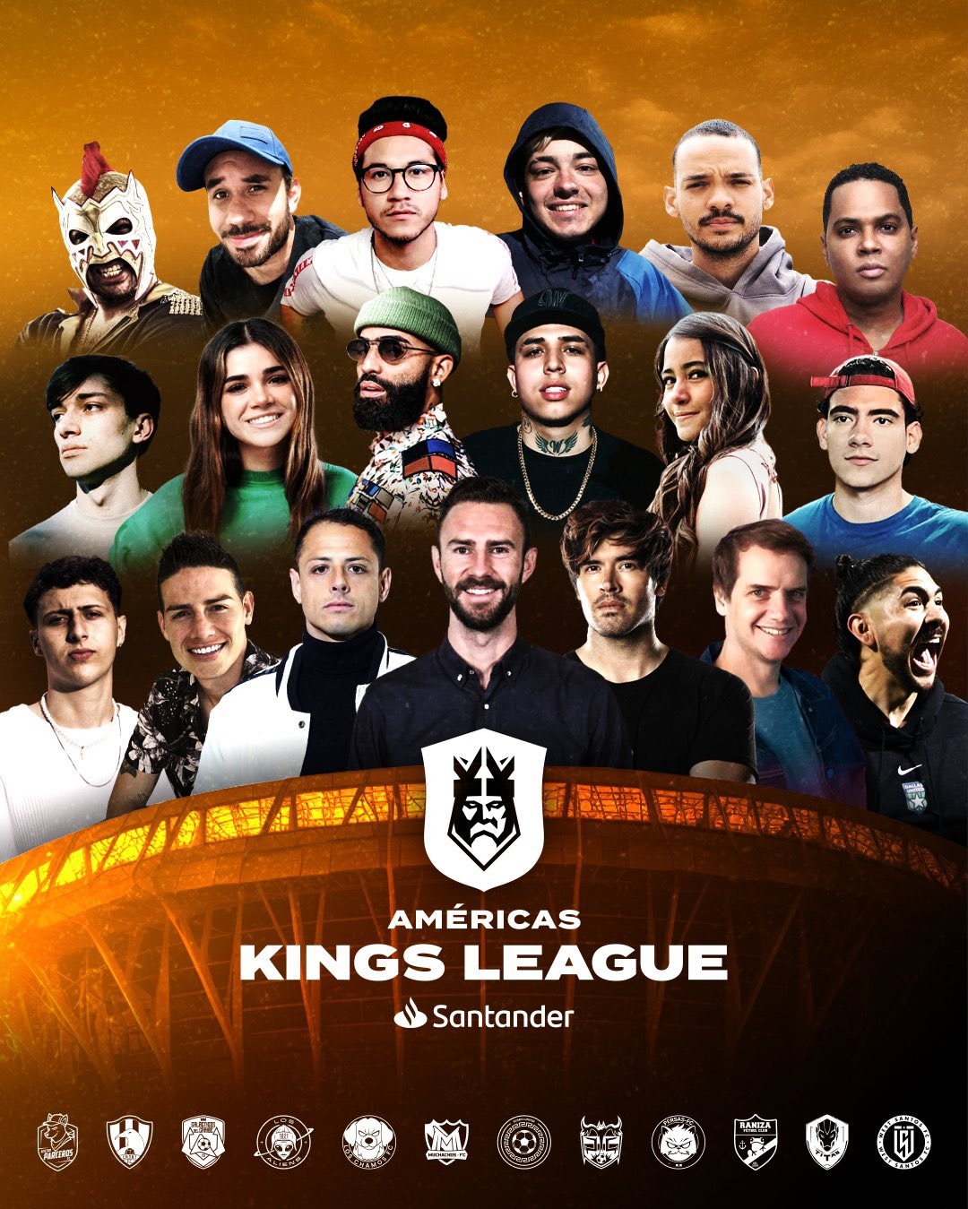 La Kings League llegó a América. | Imagen: @kingsleague_am
