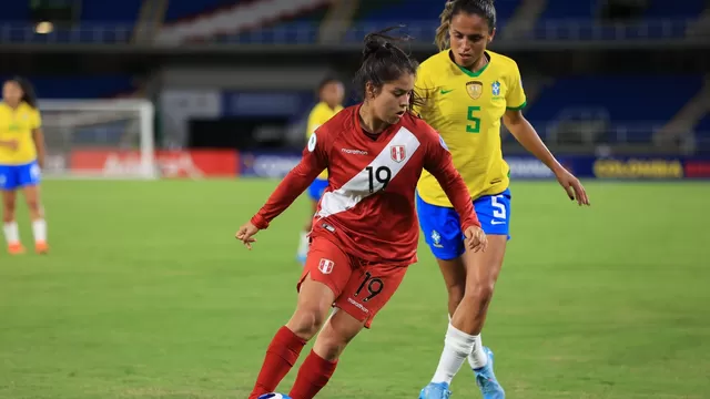Perú se despidió goleado 6-0 por Brasil en la Copa América Femenina
