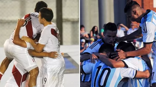 Perú Sub 20 vs. Argentina Sub 20: fecha y hora del encuentro