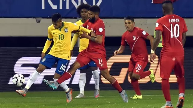 Perú vs. Brasil por Copa América Chile 2015 a ras de cancha