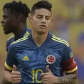 Perú vs. Colombia: James Rodríguez quedó fuera de la convocatoria cafetera por lesión