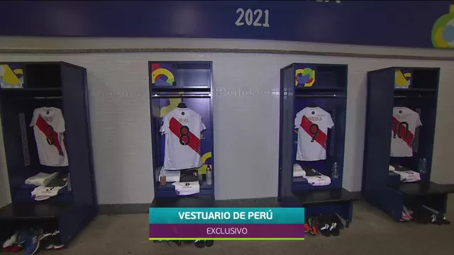 Perú vs. Ecuador: Así luce el vestuario de la &#39;Blanquirroja&#39; en Goiania