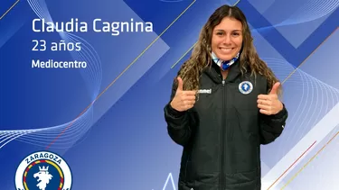  La futbolista militó en clubes de Estados Unidos, Suiza e Italia donde debutó en la Champions League femenina. | Foto: Zaragoza CFF.