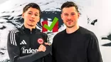 Philipp Eisele Yupanqui, capitán de la Sub-19, renovó su contrato un año más con Eintracht Frankfurt.
