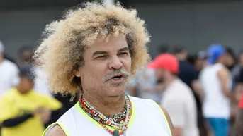 'El Pibe' Valderrama sorprendió con nuevo look en su cabello