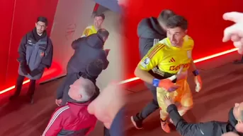 El 'picante' cruce del Dibu Martínez con la afición del Arsenal