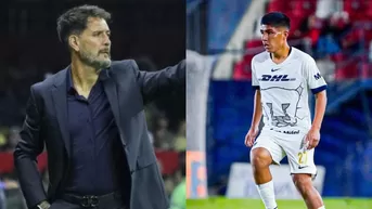 Piero Quispe debutó en Liga MX y esto dijo el DT de Pumas