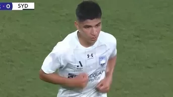 Piero Quispe debutó en Sydney FC y así reaccionaron los hinchas