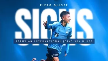 Piero Quispe fue oficialmente presentado por Sydney FC y será su segunda experiencia en el exterior / Sydney FC