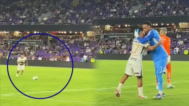 Piero Quispe le ganó duelo a Pedro Gallese y anotó golazo para la clasificación de Pumas en la Leagues Cup / AD / VIDEO: Area Sports Network