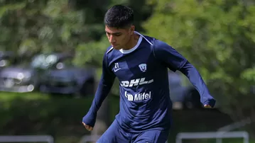 Piero Quispe se unió a los entrenamientos de Pumas