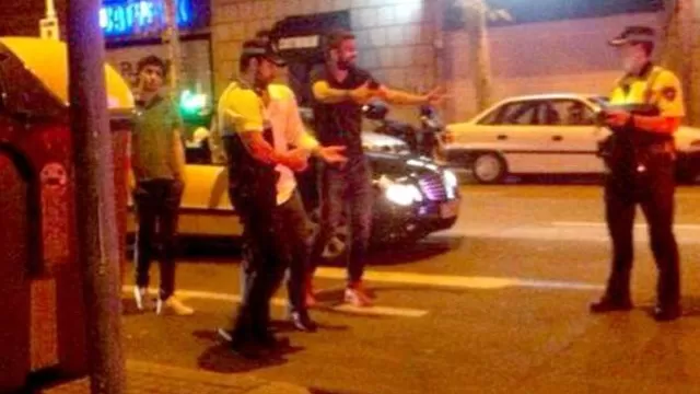 Así fue el incidente de Gerard Piqué con la Guardia Urbana de España