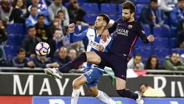 Piqué tras vencer al Espanyol: &quot;Es el campo que más me gusta junto al Bernabéu&quot;