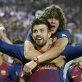 Piqué, Puyol y un conmovedor mensaje de reconocimiento