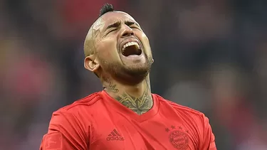 Arturo Vidal, volante del Bayern Munich.