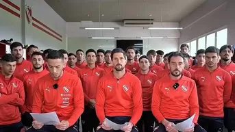 Plantel de Independiente lanzó mensaje tras quedar descalificados