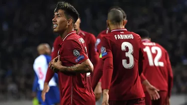 Roberto Firmino marcó el tercer gol de Liverpool. | Foto: AFP Roberto Firmino marcó el tercer gol de Liverpool. | Foto: AFP