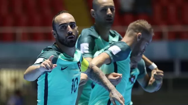 Portugal apabulló 9-0 a Panamá en el Mundial de futsal de Colombia