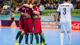 Portugal derrotó 5-1 a Uzbekistán y es favorito en Mundial de Futsal