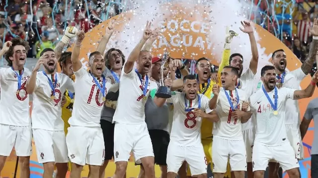 Portugal ganó el Mundial de fútbol playa 2019 tras vencer 6-4 a Italia