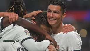 Portugal goleó 4-0 a República Checa y depende de sí misma en la Nations League