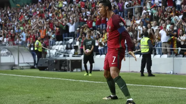 Portugal goleó 5-1 a Islas Feroe con un &#39;hat-trick&#39; de Cristiano Ronaldo