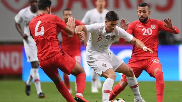 Portugal sin Cristiano Ronaldo igualó 2-2 ante Túnez de cara a Rusia 2018
