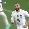 Portugal vs. Francia: Benzema puso el 1-1 para los galos en el duelo por la Euro