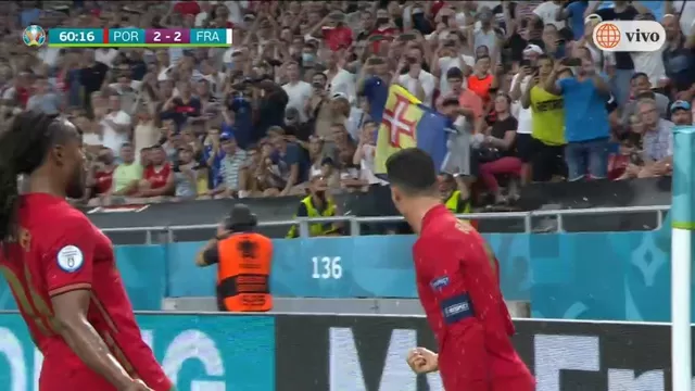 Portugal vs. Francia: Cristiano Ronaldo anotó el 2-2 y le da vida a los lusos
