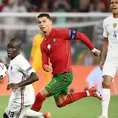 Portugal igualó 2-2 ante Francia y ambos avanzaron a octavos de la Eurocopa