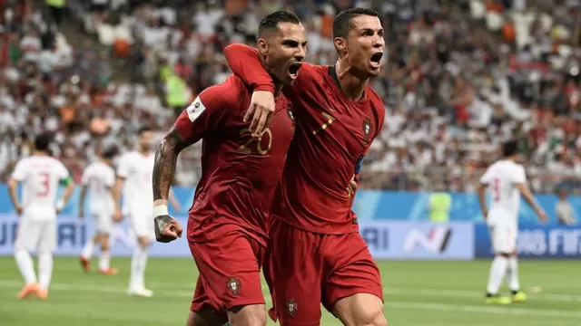 Portugal empató 1-1 con Irán, avanzó a octavos y se enfrentará a Uruguay
