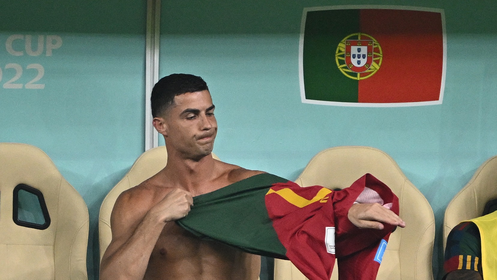 Cristiano Ronaldo y su foto viral en el Mundial Qatar 20222 | América ...
