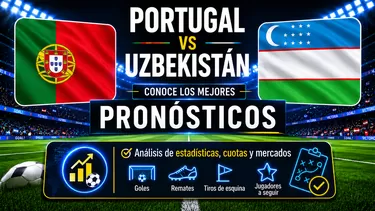 Conoce el pronóstico y las mejores cuotas del partido entre Portugal vs Uzbekistán por el Mundial 2026. | AD Conoce el pronóstico y las mejores cuotas del partido entre Portugal vs Uzbekistán por el Mundial 2026. | AD
