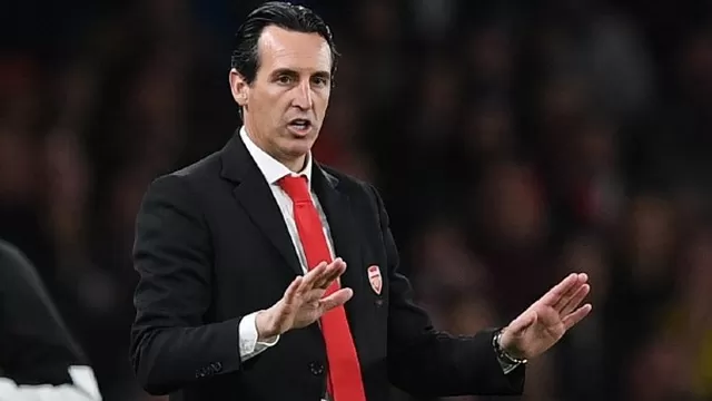Unai Emery, entrenador del Arsenal. | Foto: AFP