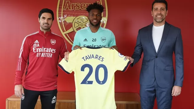 Nuno Tavares, lateral portugués de 21 años. | Foto/Video: @Arsenal