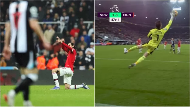 Premier League: Cavani y De Gea evitan la derrota del United ante Newcastle