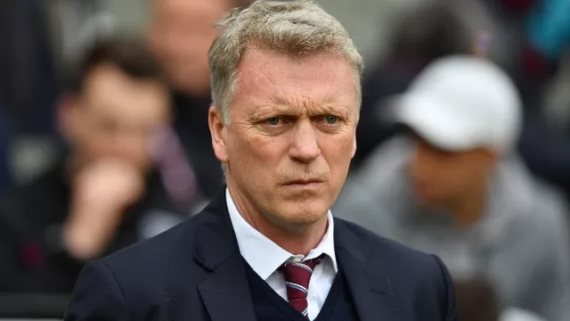 David Moyes, entrenador de 56 años. | Foto: AFP/Video: @WestHam