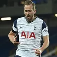 Harry Kane aprovechó 'blooper' del Everton y evitó derrota del Tottenham