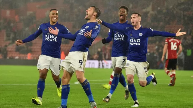 Premier League: Leicester golea 9-0 al Southampton y bate un récord 