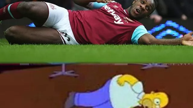 Premier League: Michail Antonio marcó y festejó como Homero Simpson