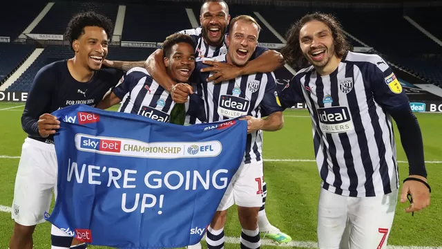 El festejo íntimo del West Brom en el camerino | Video: West Brom.