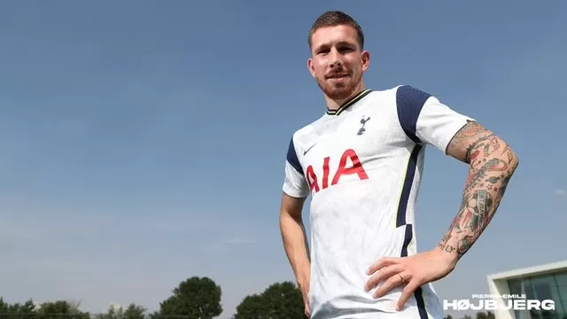 Pierre-Emile Hojbjerg, mediocampista danés de 25 años. | Foto/Video: @Spurs_ES